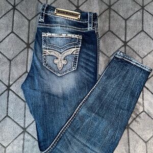 Women’s rock revival jeans